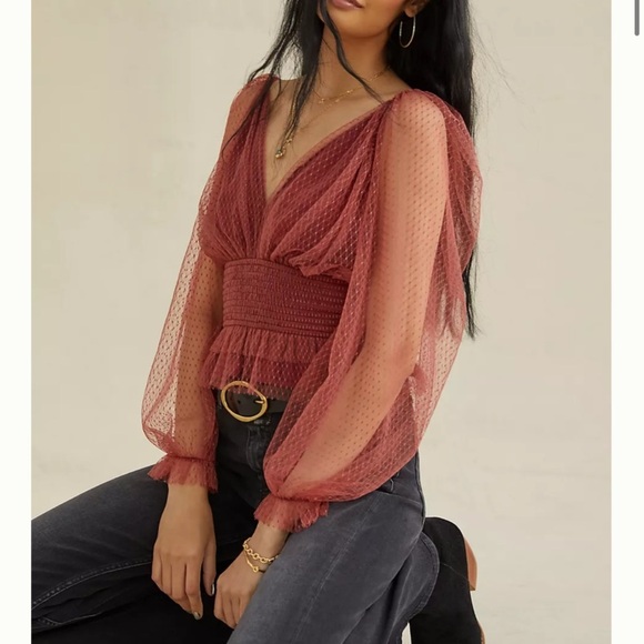 Anthropologie tulle top new with tags xs - Picture 4 of 8